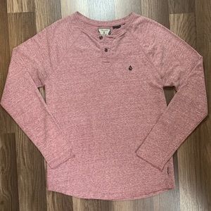 Volcom Stone Men’s Corpo Class Henley Shirt